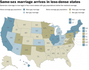 Gay Marriage map